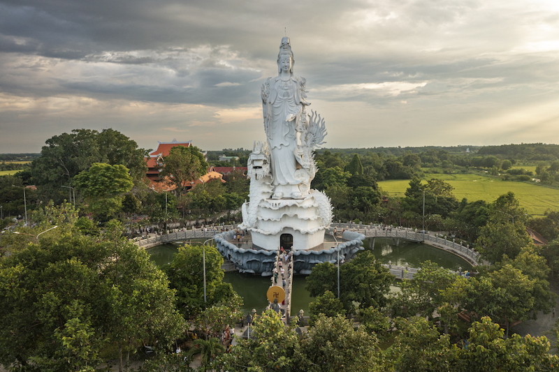 Go Ken Pagoda: a well-known place of worship and a tourist spot in Tay Ninh