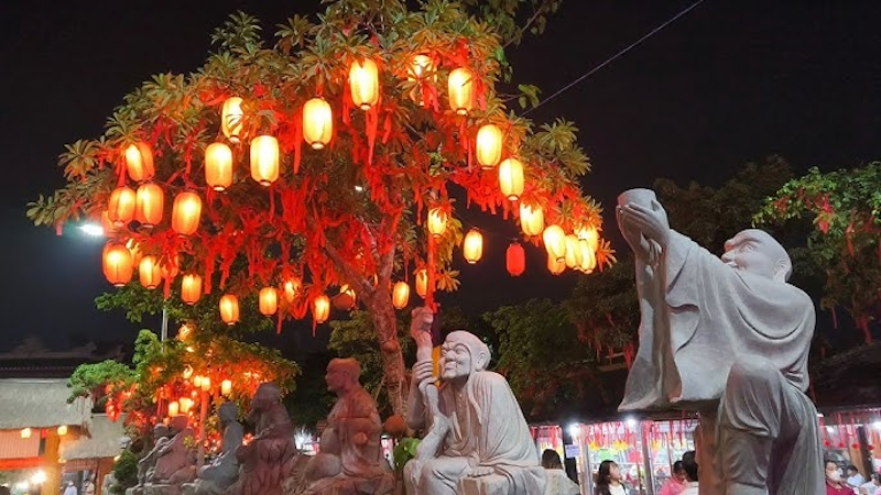 Experience the festive atmosphere