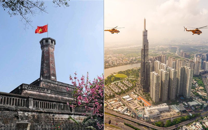 Cost of travel in Hanoi vs Ho Chi Minh City