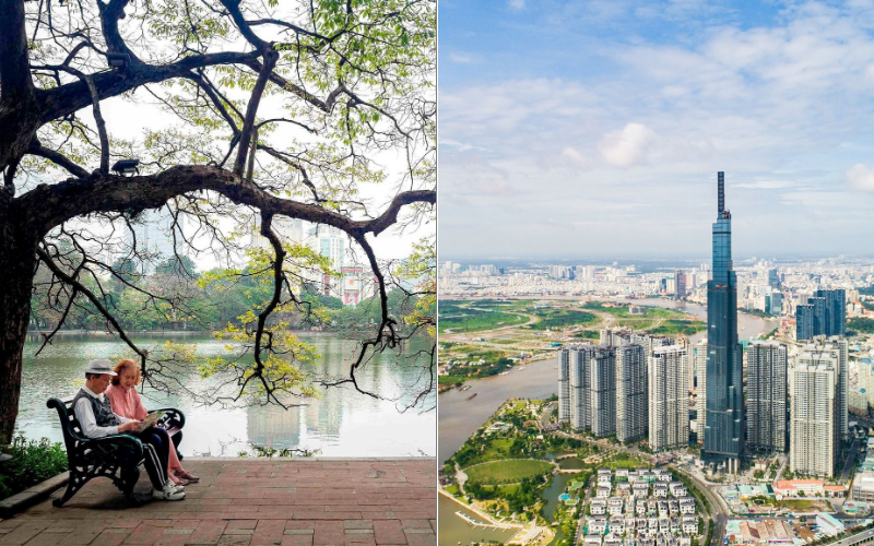 Culture and atmosphere in Hanoi vs Ho Chi Minh City