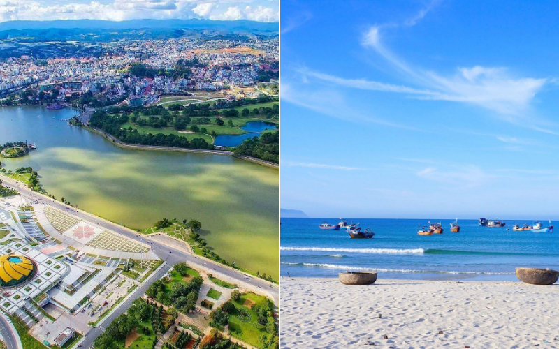Dalat to Mui Ne route options and scenery