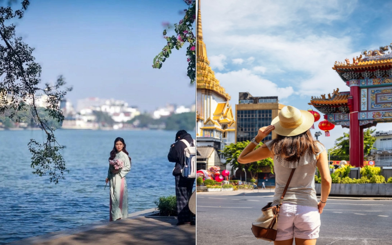 Hanoi or Bangkok for first-time visitors