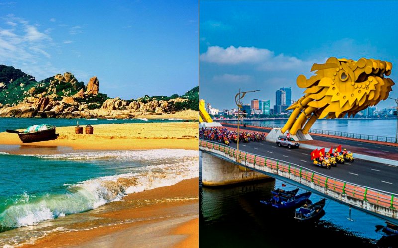 Mui Ne to Da Nang at a glance