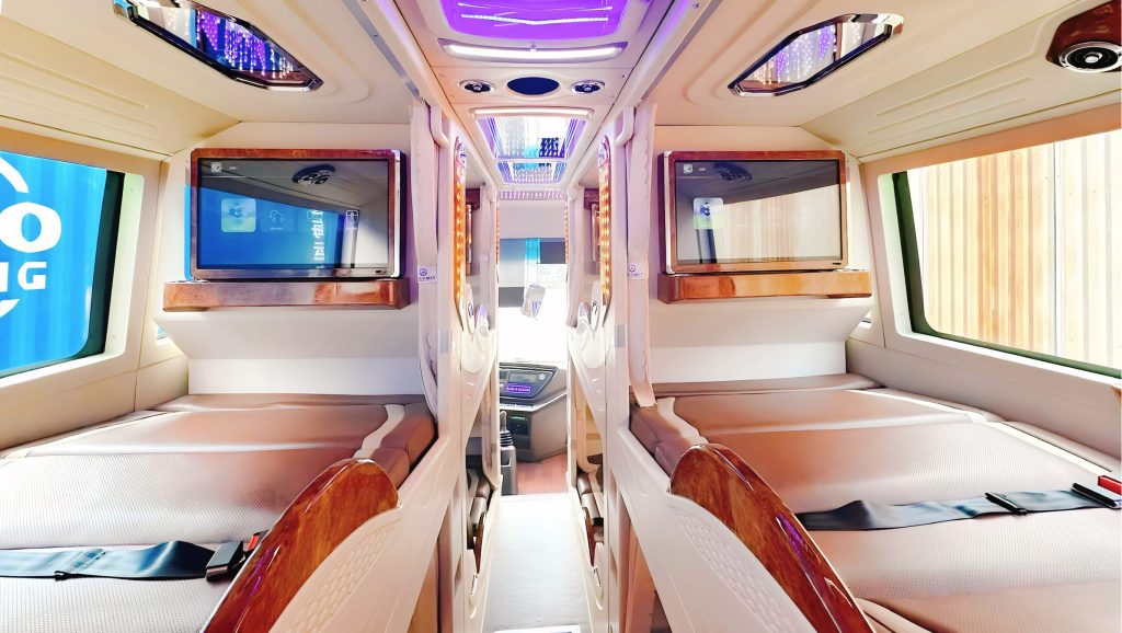 VIP Cabin bus (20 - 22 private cabins)