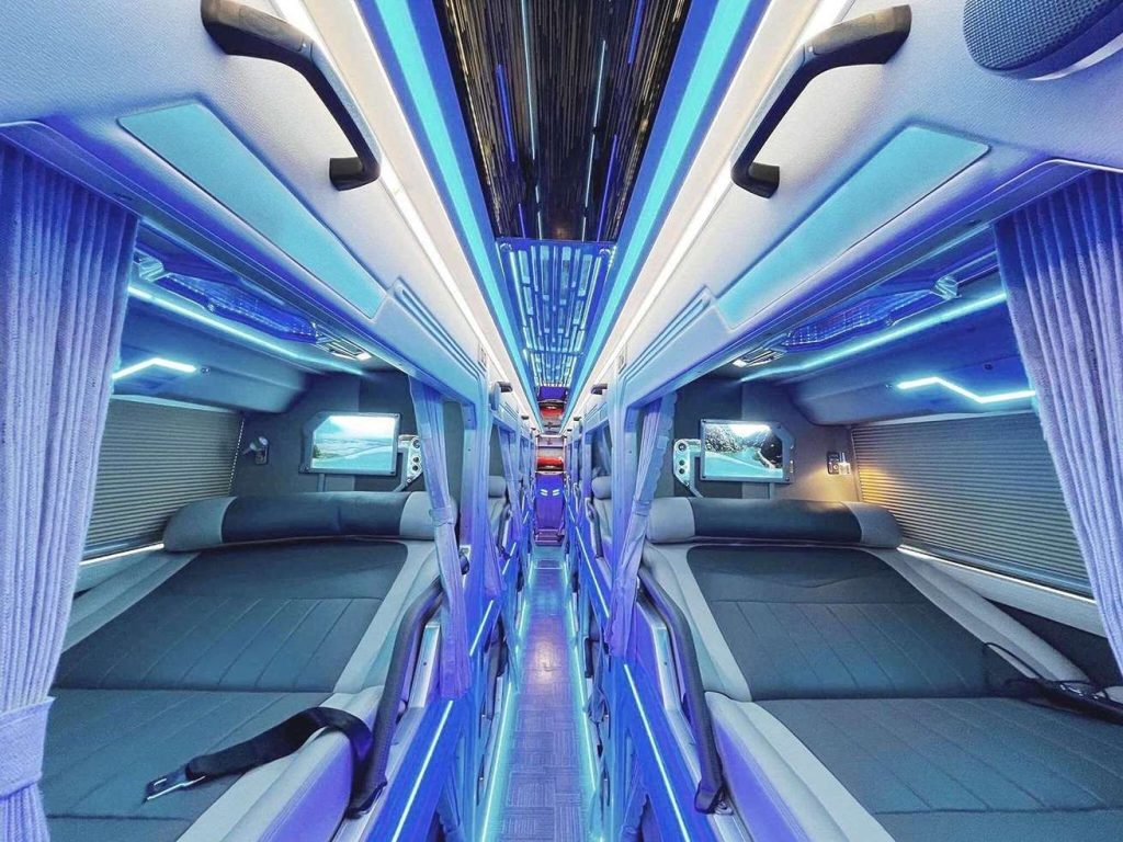 VIP Cabin Bus (20-22 Private Cabins) from Ho Chi Minh City to Mui Ne