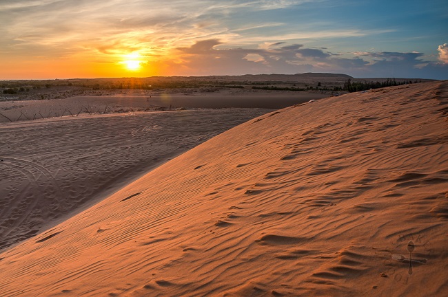 Red Sand Dunes