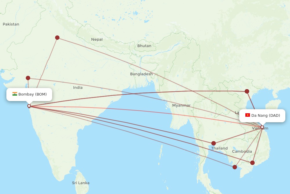 Flights from India to Vietnam are very common and easy to find