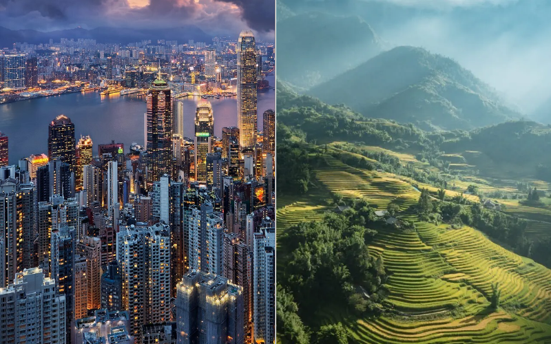 Hong Kong or Vietnam - City life vs culture