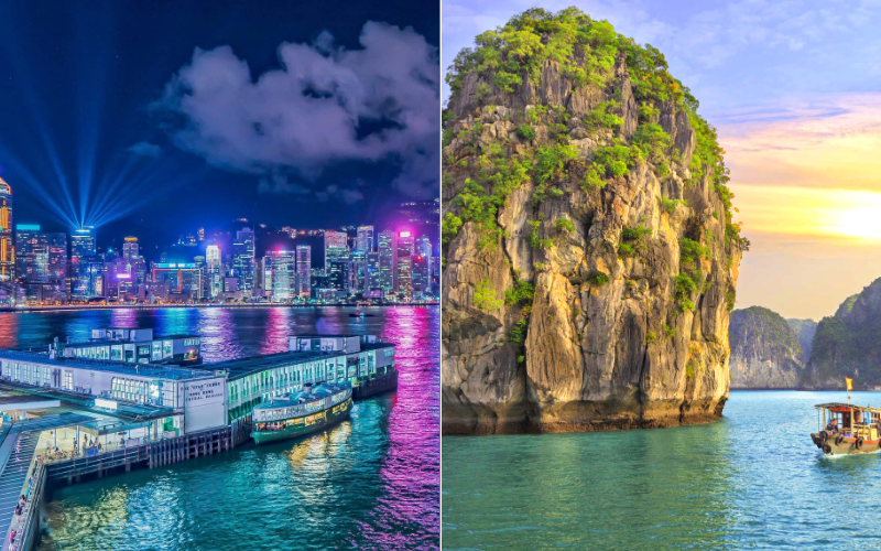 Hong Kong or Vietnam – Two completely different travel styles