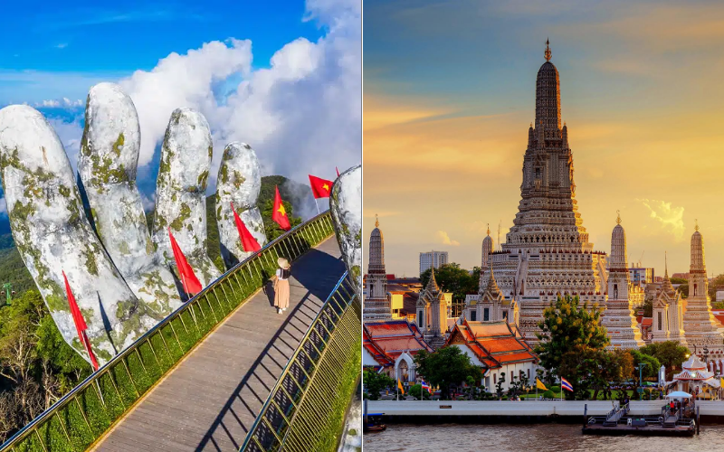 Is Vietnam or Thailand better to visit