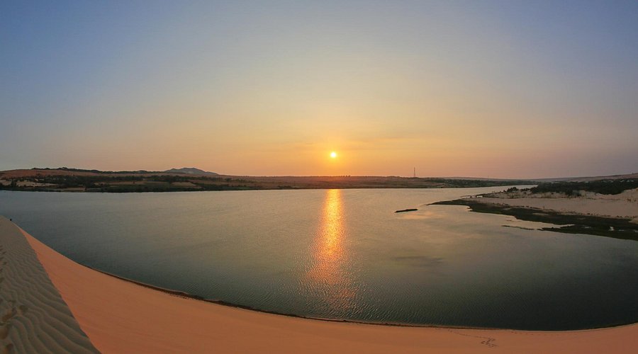 Sunrise at White Sand Dunes Mui Ne