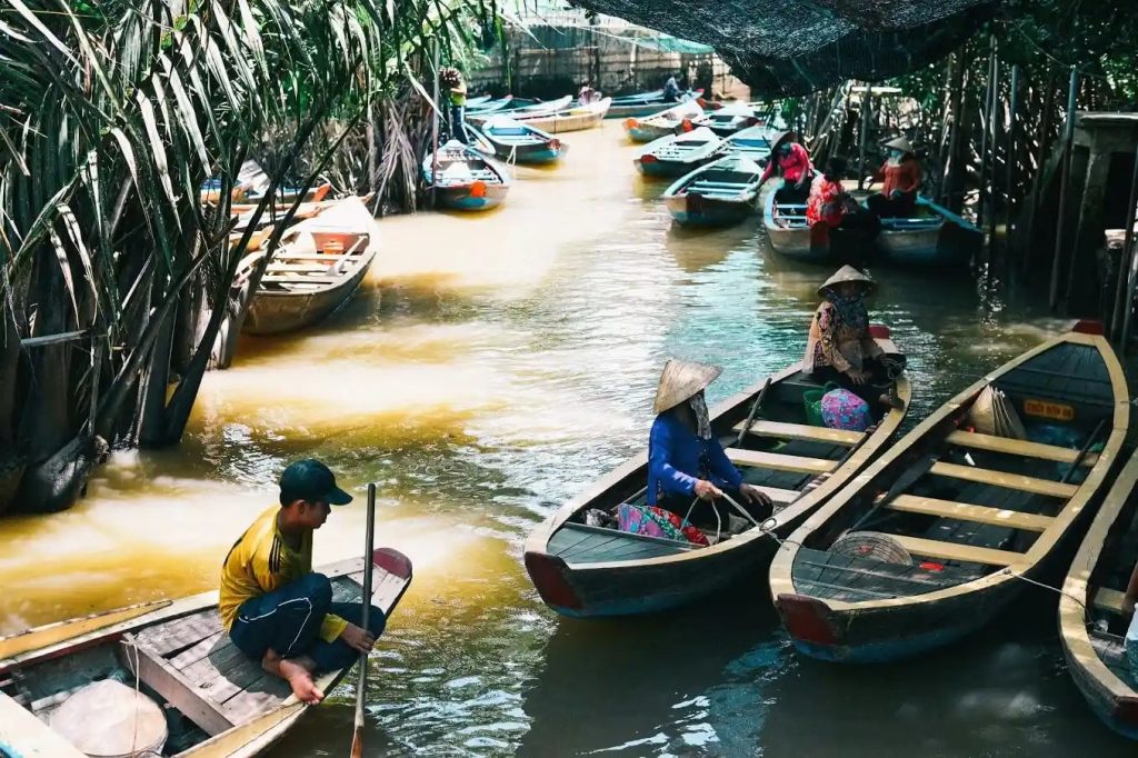 The beauty of the Mekong is in the small details - the green canals