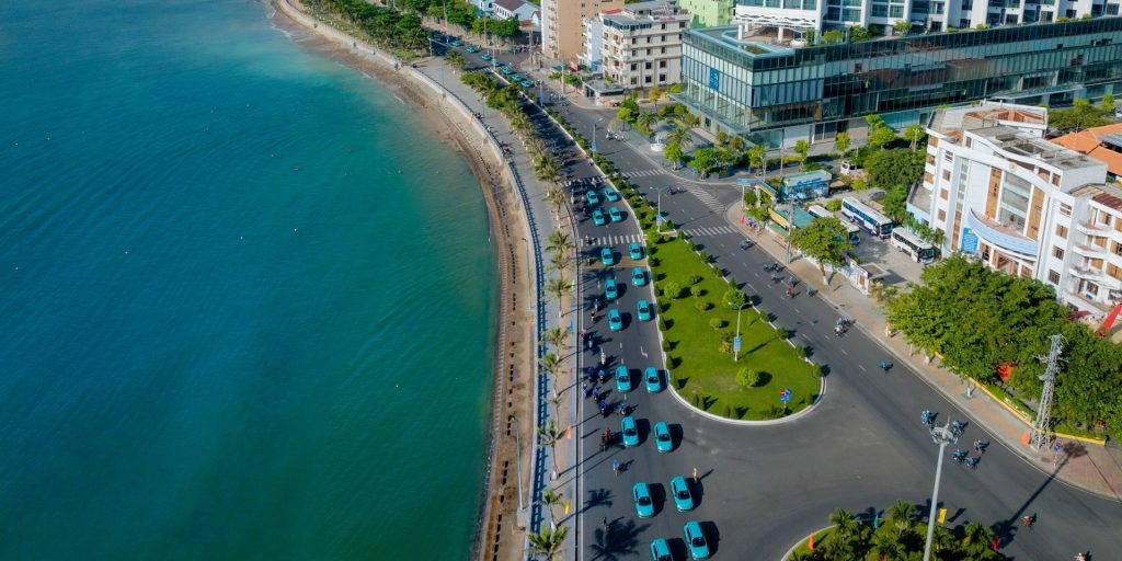 A scenic coastal journey from the vibrant hub of Nha Trang to the serene dunes of Mui Ne