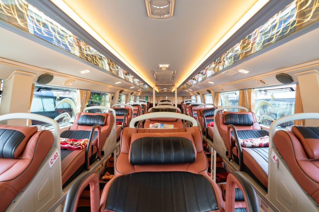 Sleeper buses is a classic Vietnamese travel experience