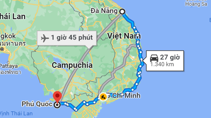 A direct flight is the dream setup - you get on in Da Nang and hop off in Phu Quoc