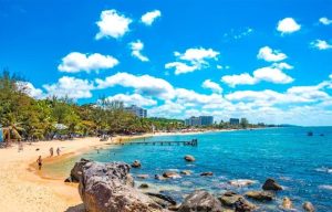 Overview of Long Beach (Bai Truong)