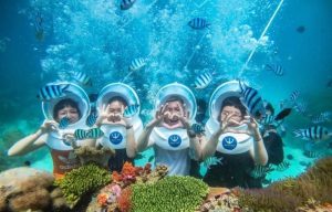 Overview of sea walking experience