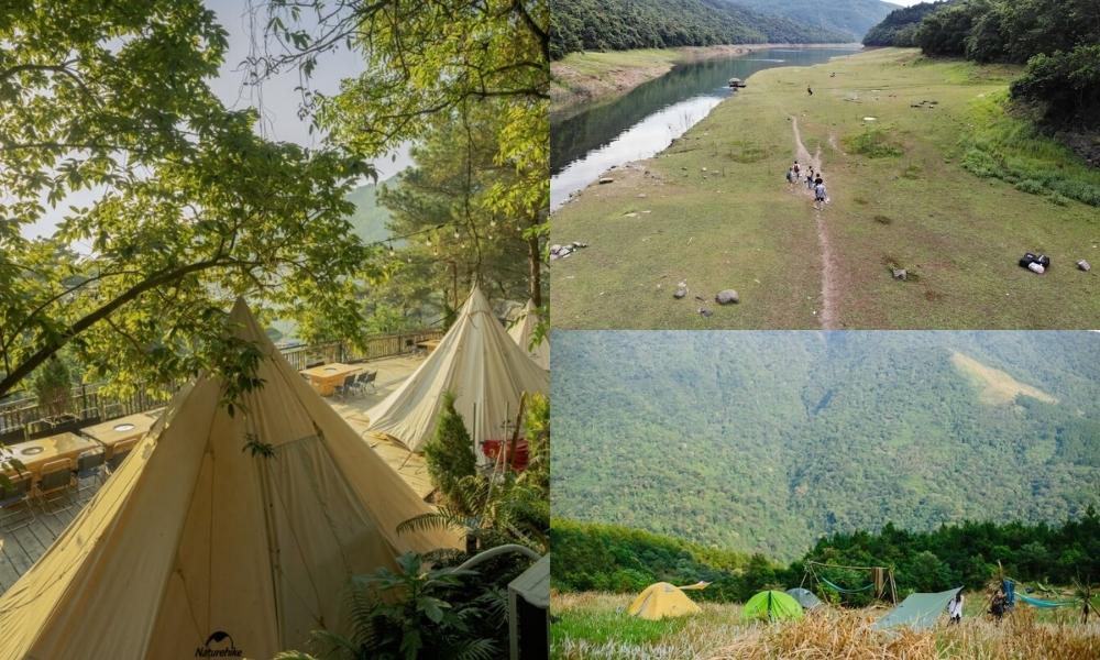 Travel tips for Xa Huong Lake picnic by the water peaceful outdoor experience