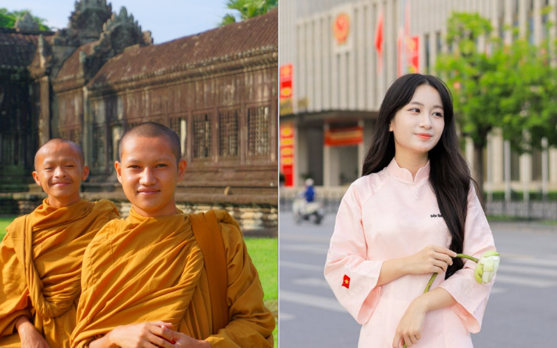 Main differences between Cambodia and Vietnam