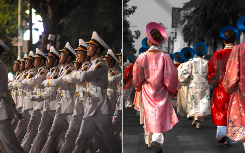 The main differences between Hanoi and Ho Chi Minh City
