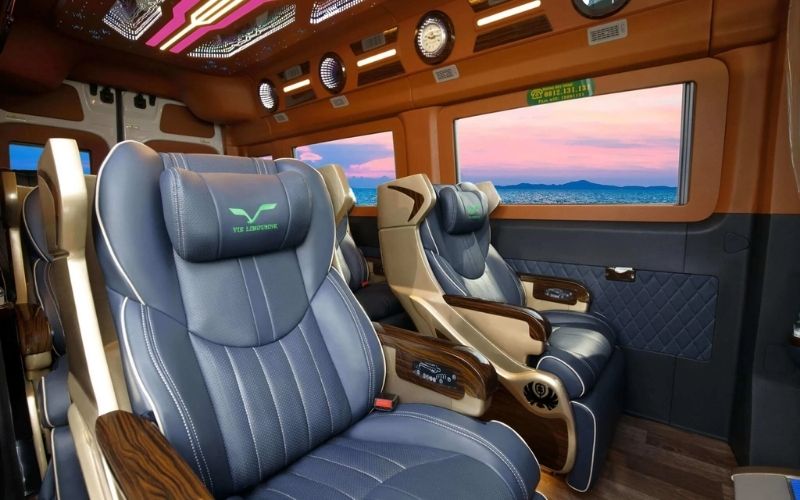 Limousine van from Ho Chi Minh City to Mui Ne