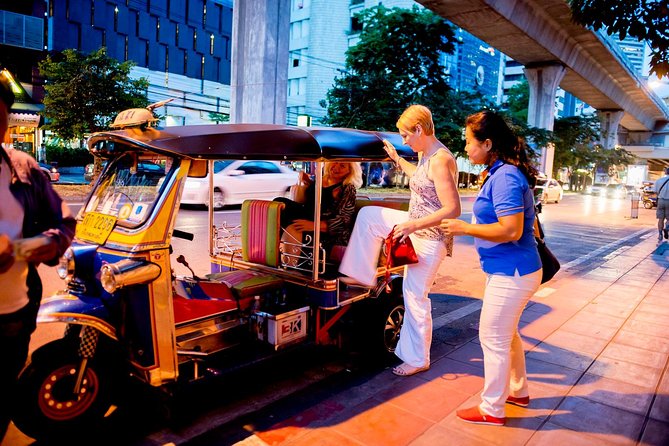 Thailand first time traveler Bangkok street tuk tuks 