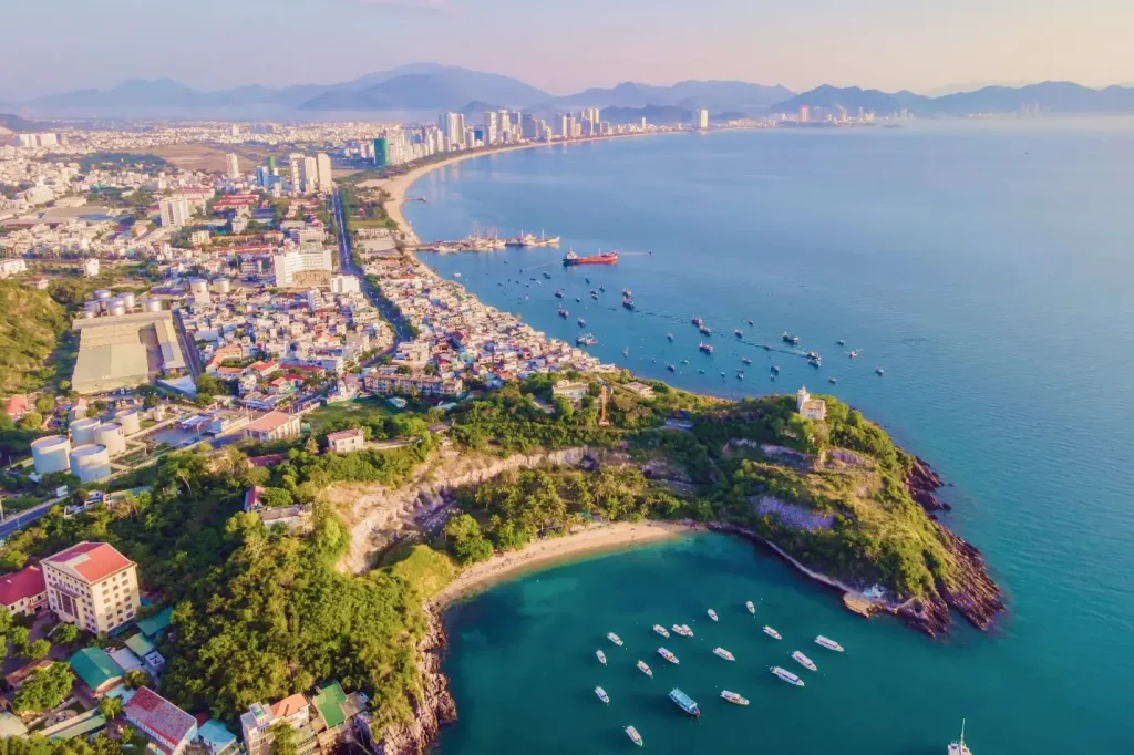 Nha Trang boasts a highly favorable microclimate with a remarkably long dry season compared to the rest of the country