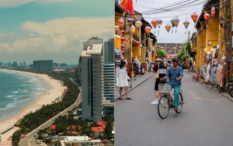 While only 30 km apart, Da Nang and Hoi An appeal to different types of travelers and travel experiences.