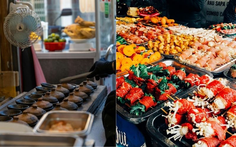 Cuisine is one of the factors that creates a very different experience between Da Lat and Sa Pa