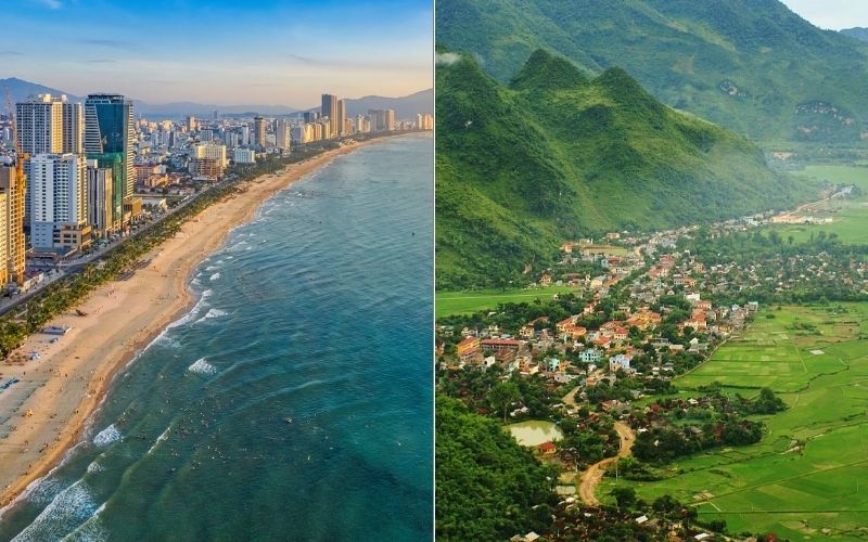 Beaches, Mountains, and Natural Landscapes