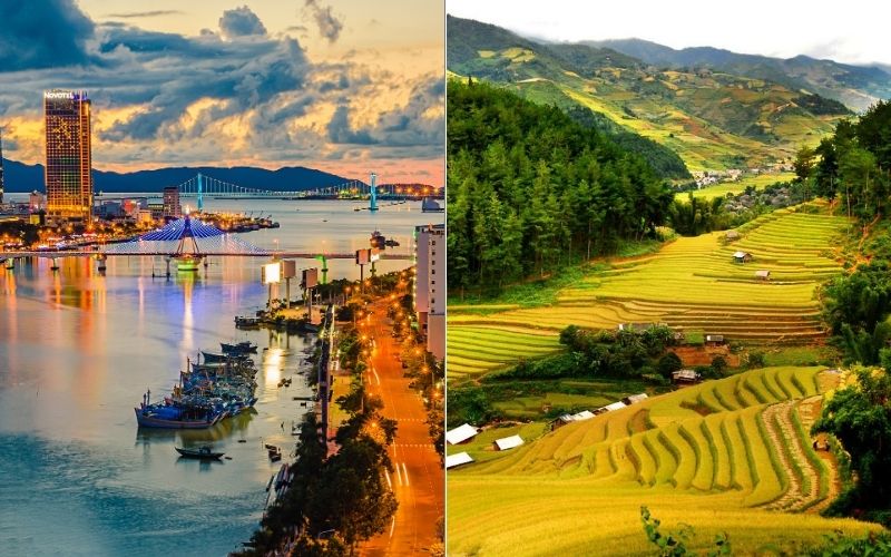 Location and Accessibility between Da Nang and Hoa Binh