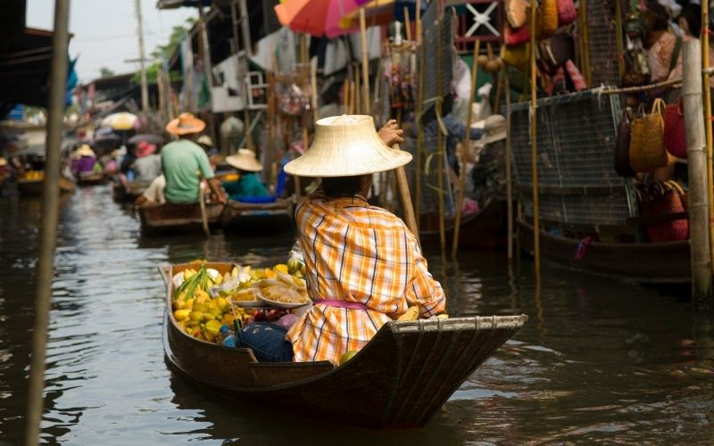 Cai Rang Floating Market in Can Tho