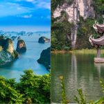Ha Long Bay or Ninh Binh are renowned for their spectacular limestone landscapes