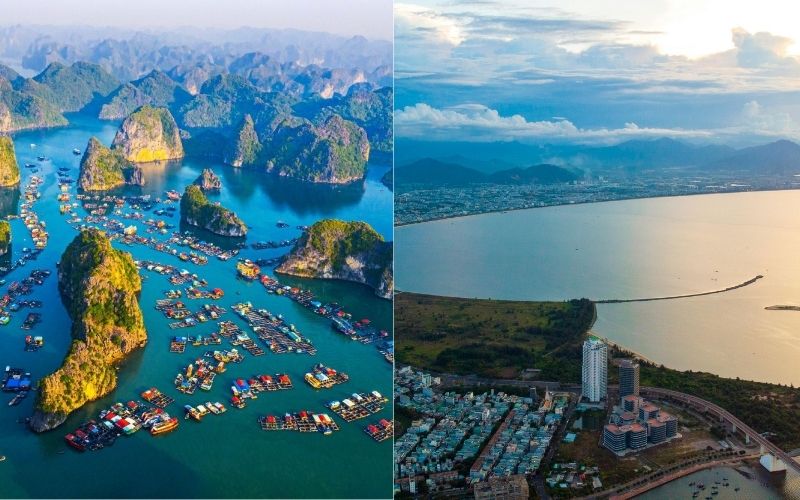Hai Phong is the gateway to Cat Ba Island and Lan Ha Bay, while Da Nang provides easy access to Hoi An and Hue