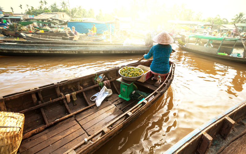Many first-time visitors assume the Mekong Delta is too far for a short trip but it’s true