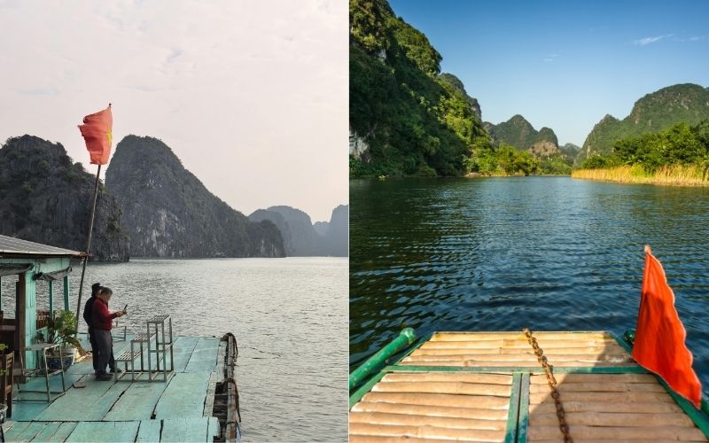 The choice between Ha Long Bay or Ninh Binh often depends on the type of landscape you want to see firsthand