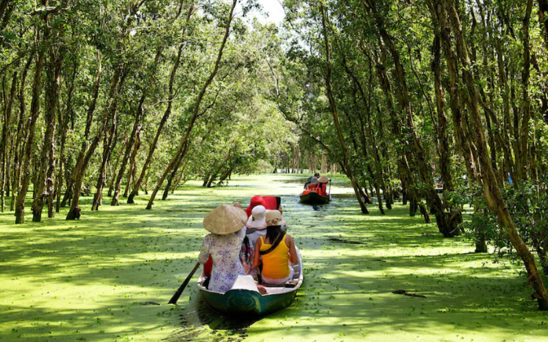 For most travelers, the four most popular destinations are My Tho, Ben Tre, Can Tho, and Chau Doc