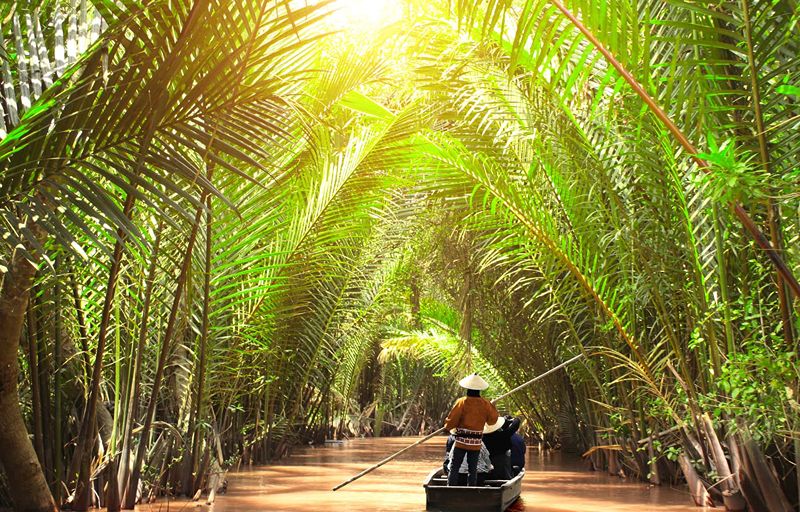 Can Tho for floating markets, Ben Tre for peaceful countryside, and Vinh Long for authentic local culture