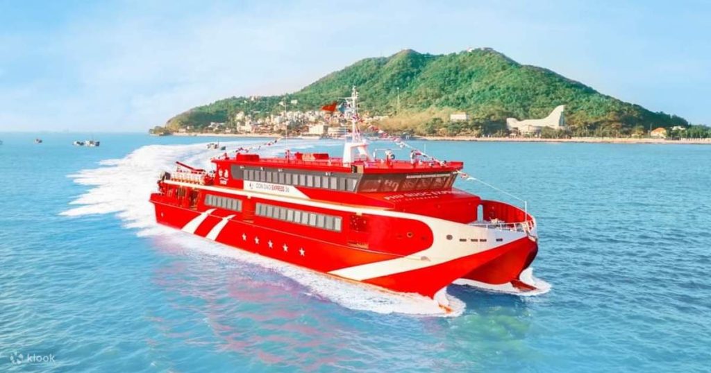Ferry from Phu Quoc to mainland Ha Tien Rach Gia high speed ferry 