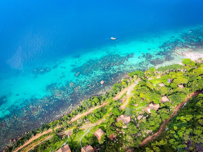 Phu Quoc island beaches turquoise water white sand Vietnam travel 