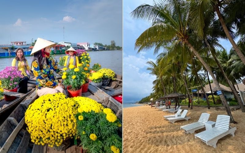 Mekong Delta culture and Phu Quoc beaches create a diverse southern Vietnam itinerary