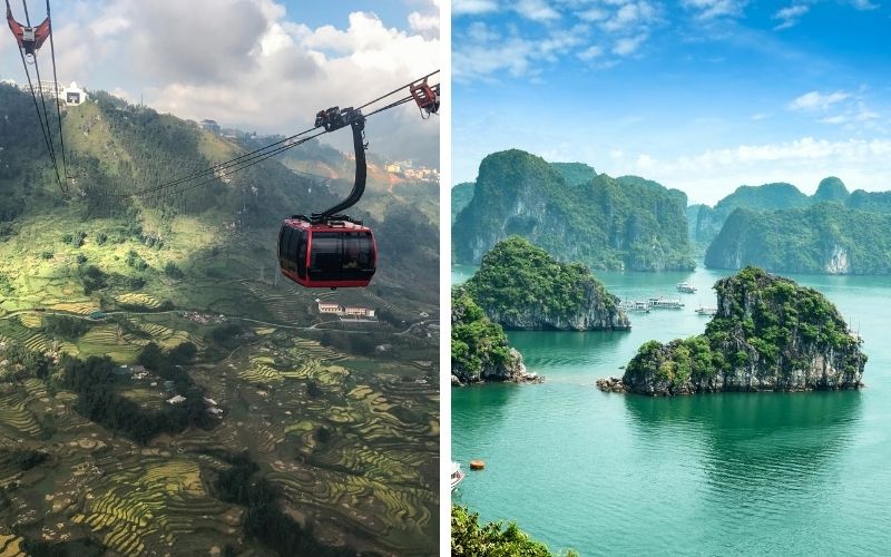 Mountain villages, terraced valleys, and quiet waters make Sapa and Halong Bay a natural contrast within one northern Vietnam journey