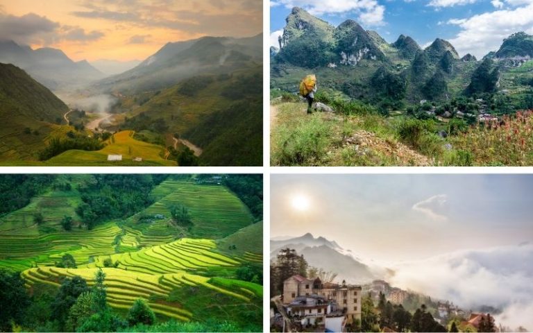 Mountain villages and dramatic landscapes across Sapa and Ha Giang